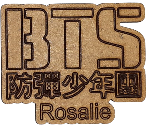 Magnet - BTS personnalisable